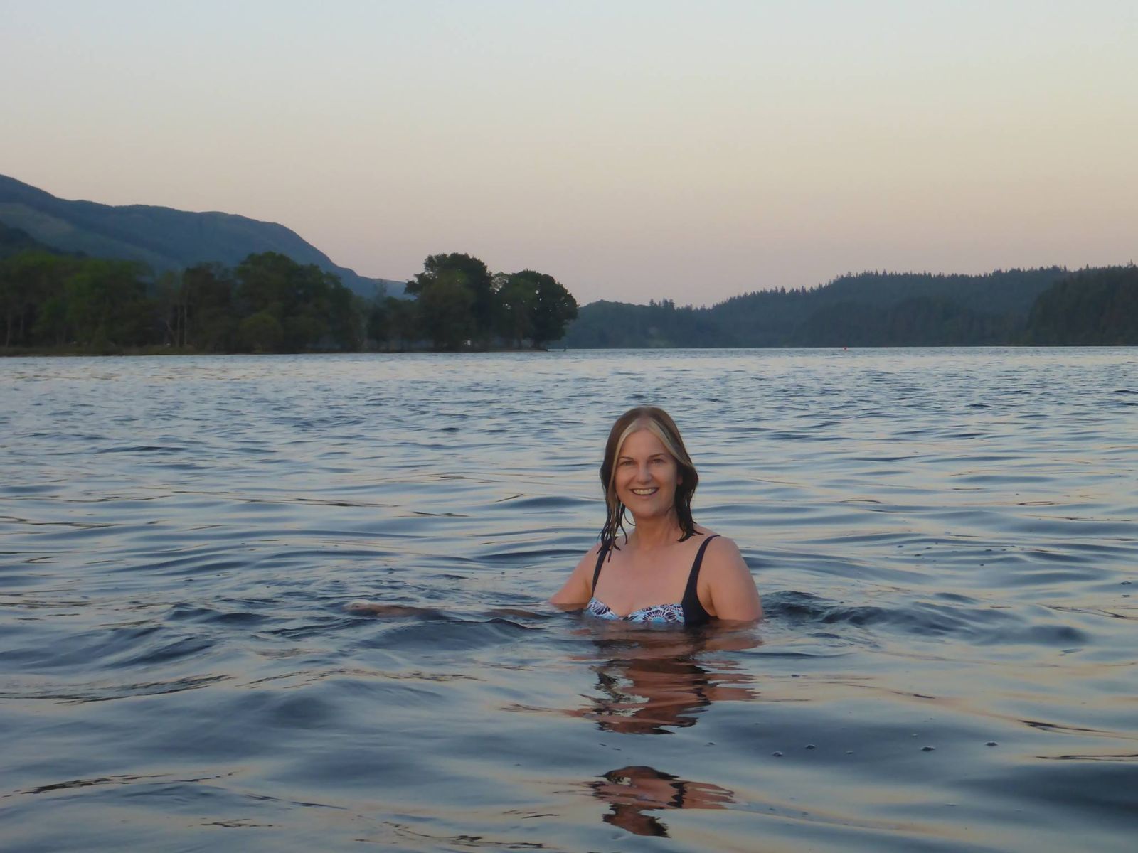 Swimming in Lake - Serena Day